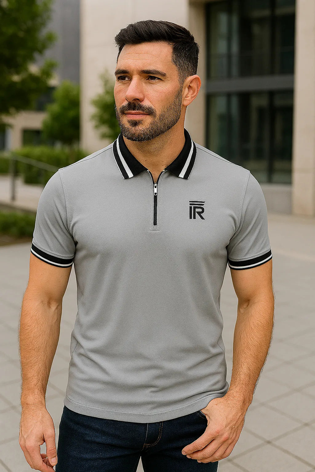 Premium Zipper Polo Shirts - FitRobe