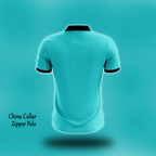 Back Side Round Collar Premium Zipper Polo Shirt for Men – FitRobe Pakistan