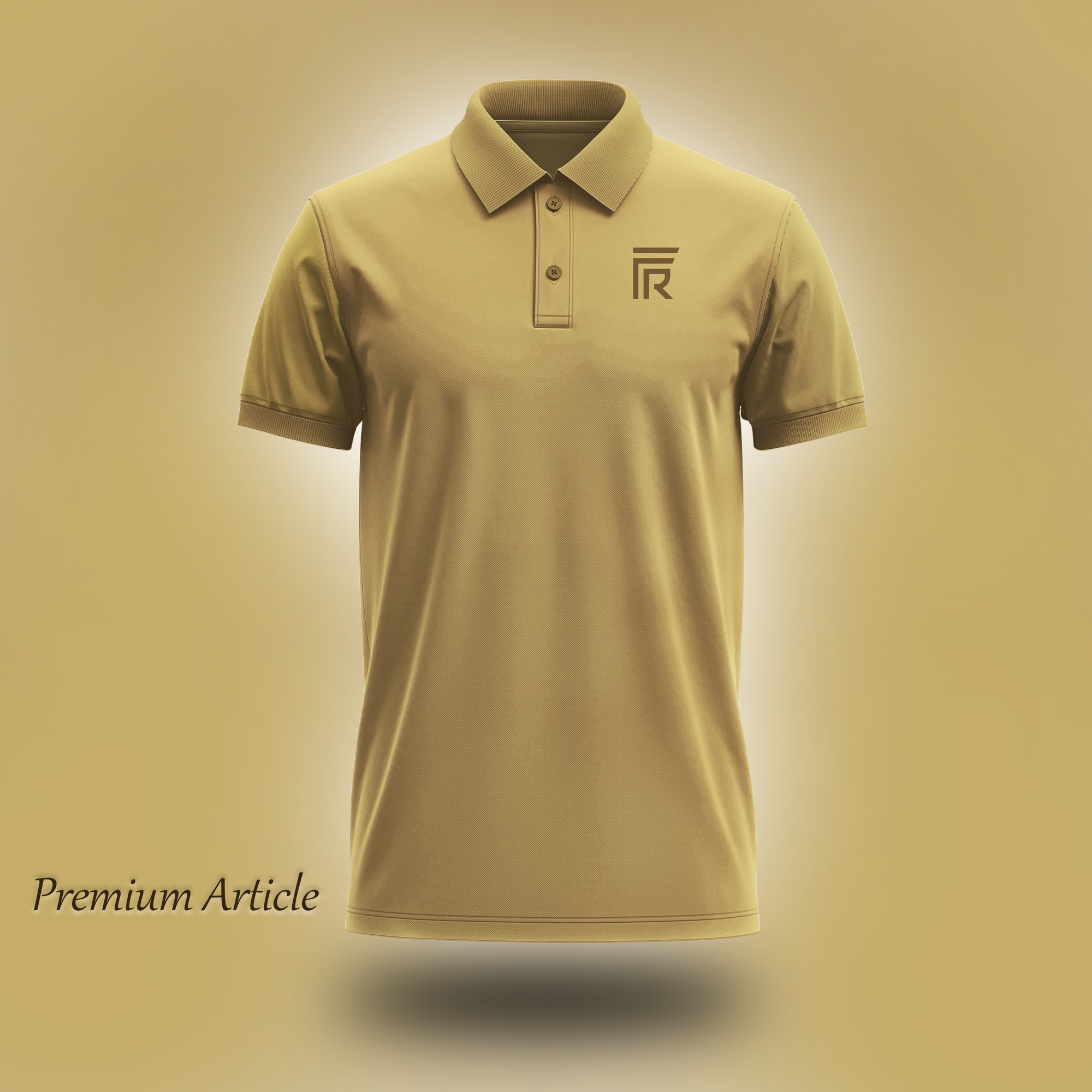Premium Polo Shirt with different color Collar - FitRobe