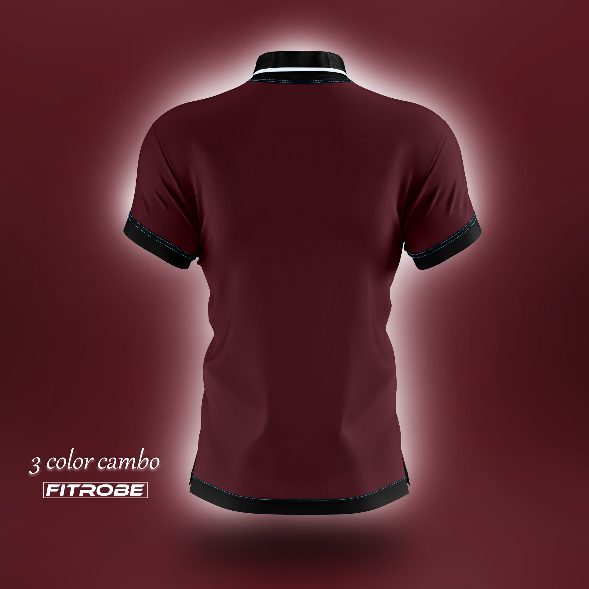 Premium Polo Shirt with different color Collar - FitRobe